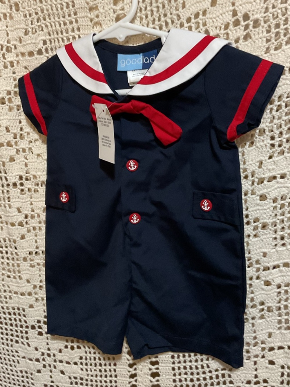 NWT Good Lad Sailor Suit size 6 months